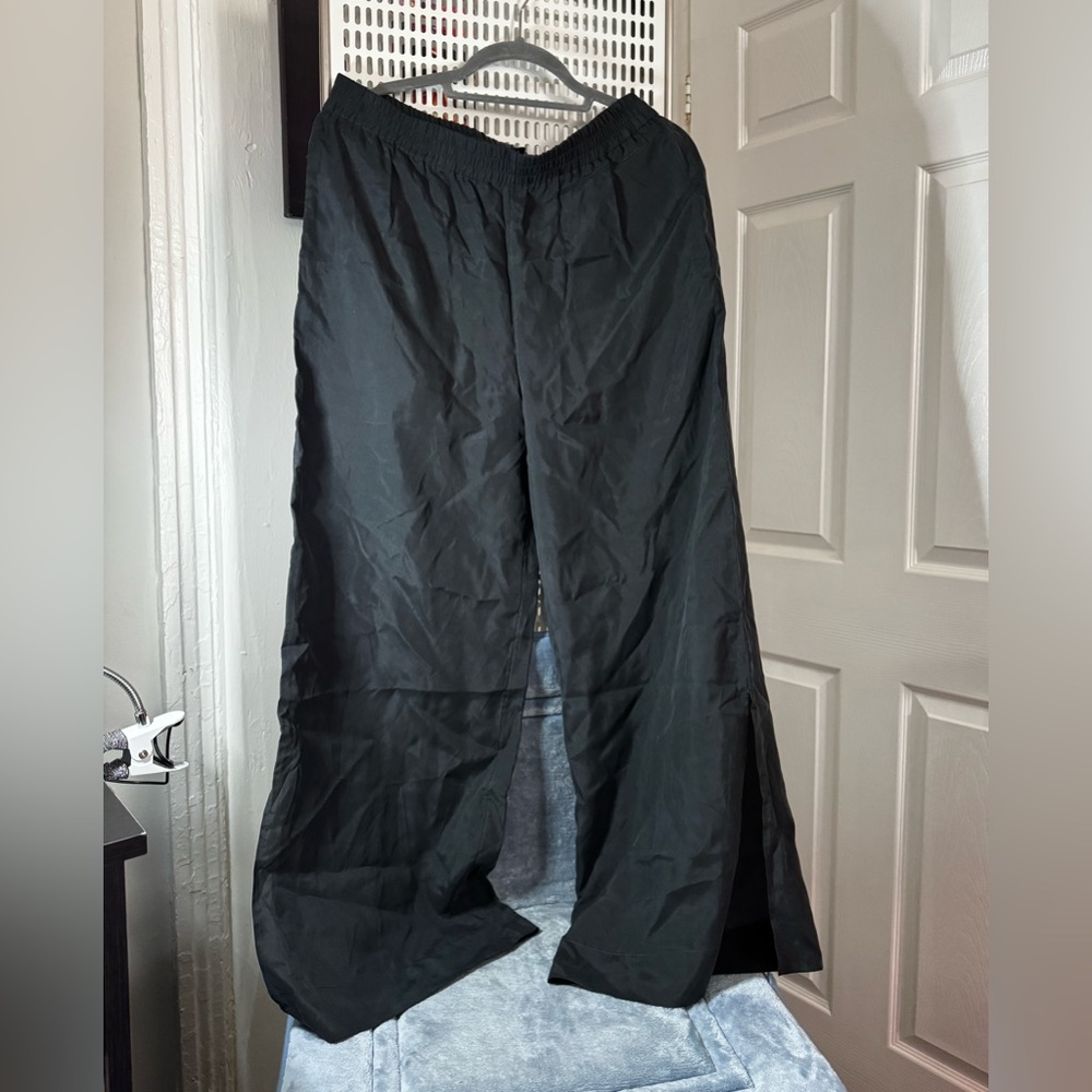COS Black Women's Wide-Leg Pants
